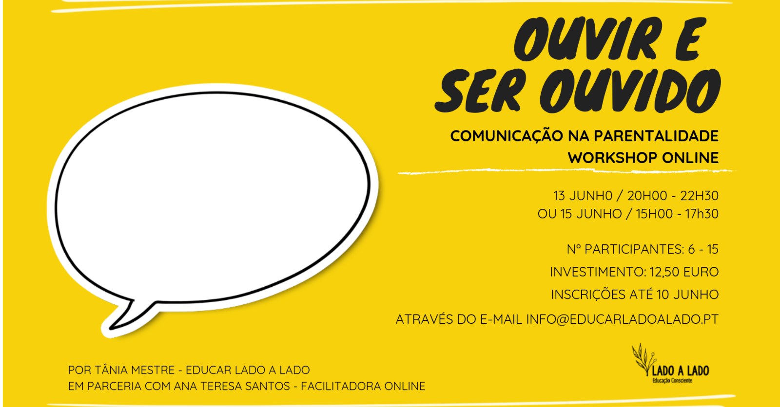 You are currently viewing Workshop Online – Ouvir e Ser Ouvido